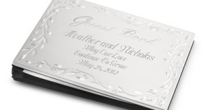 Leaves & Vines Personalized Wedding Guest Book