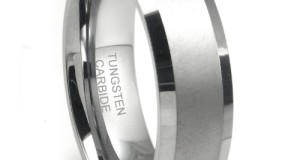 8MM Tungsten Carbide Men’s Wedding Band Ring in Comfort Fit and Matte Finish Size 7-16