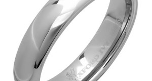 5mm Mens Plain Comfort Fit Tungsten Wedding Band ( Available Ring Sizes 7-12)