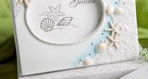 <Em>Finishing Touches Collection</Em> Beach Themed Wedding Guest Book