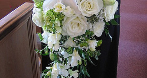 Amazing White Wedding Bouquet