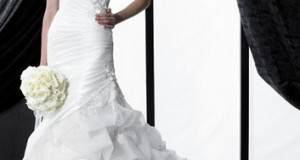 White Corset Wedding Dress